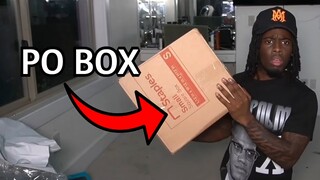 Kai Cenat Does a PO BOX Opening