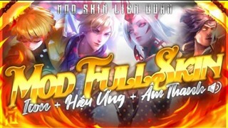 Mod Full HoT Skin V1 || Full Hiệu Ứng + Âm Thanh ( Đăng ký kênh + comment để nhận file mod nha ).