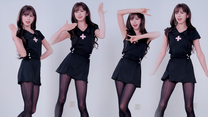 ชุดพยาบาลสายดำเต้น Kawaii Kawaii ความหวานเกินพิกัดแล้ว!