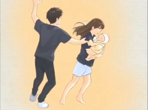 ให้เธออุ้มต่อไปอีกสักพักเถอะ อุ้มต่อไปอีกสักพัก