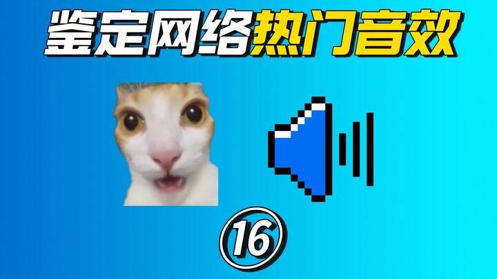 Mengidentifikasi efek suara populer di internet ⑯