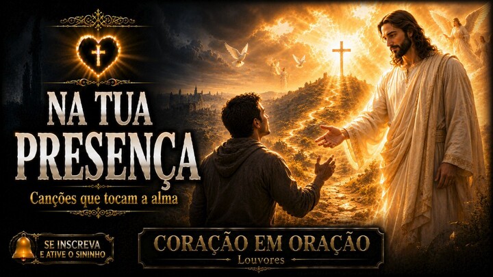 NA TUA PRESENÇA | Louvor Católico de Adoração e Paz | Coração em Oração