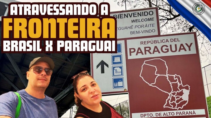 Atravessando a Ponte da Amizade a pé até a New Zone – Ciudad del Este - Paraguay