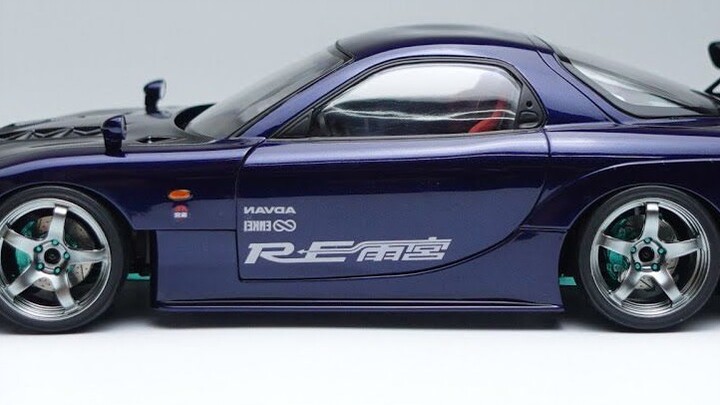 Build a Mazda RX7 in 10 minutes, with every detail included!