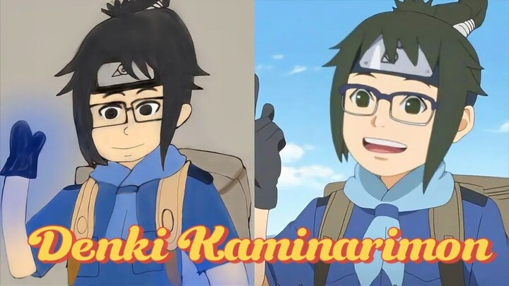 Denki Kaminarimon From Boruto - Drawing Anime