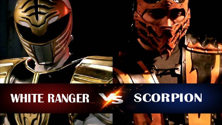 White Ranger vs. Scorpion