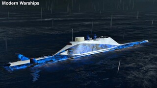 Modern Warships: SMX-25 Submarine gameplay. online match