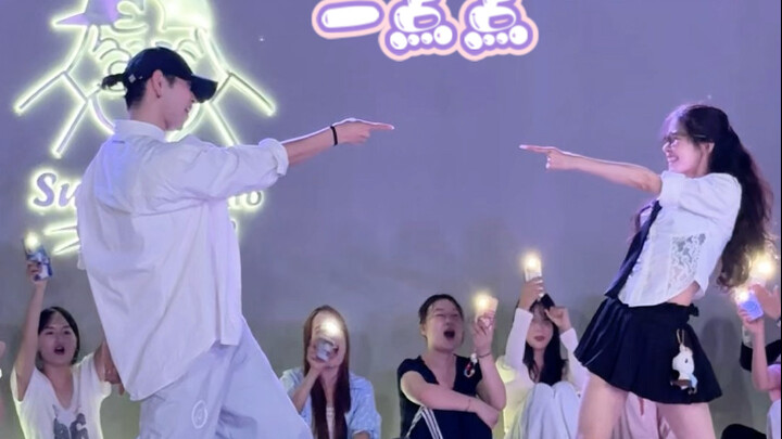 【Gai Gai】and Teacher Xiao Pang Pang have choreographed together! This song is just perfect for us to