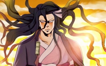 Mitsuri is basking in the sunlight!