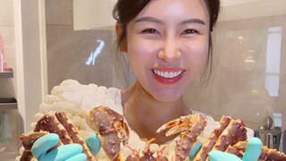 Can king crab paste be made from sweet potatoes?
