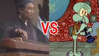 Gia Cát Lượng Và Squidward Tentacles Thi Đấu Bài "Hôn Khắp Nơi"