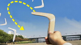 [DIY]Membuat bumerang menggunakan kardus bekas paket