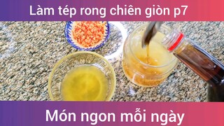 Làm tép rong chiên giòn p7