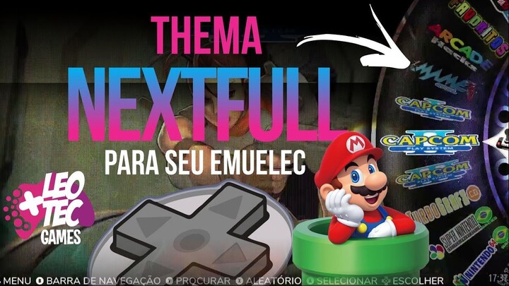 ✅tema NEXTFULL adicione AGORA MESMO❕para seu EMUELEC ficar em outro nível