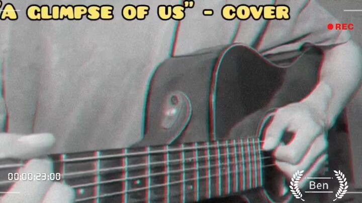 "Glimpse of Us"🎼-Cover