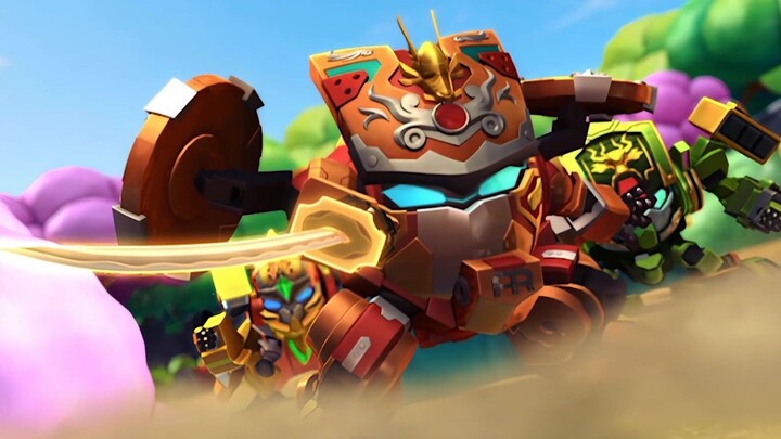 Perbandingan empat edisi Orange Battle Treasures! Aku tersenyum ke langit dari pedang horizontalku, 