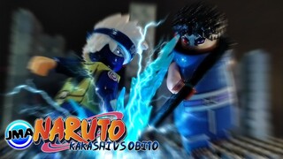 LEGO Kakashi vs Obito - Naruto Brickfilm Stop Motion Animation