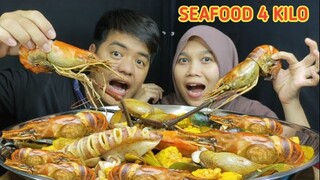 MUKBANG SEAFOOD 4KG FT DIAN ‼️NIKMATNYA SAMPE UBUN-UBUN