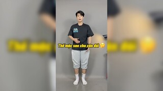 Trên nhỏ dưới to. Mặc sao cho cân đối