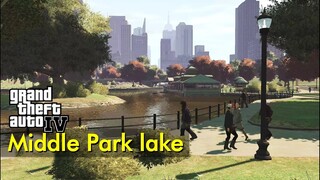 Middle Park Lake | Just Walking | GTA IV