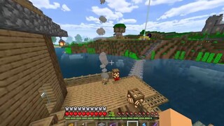 Tập 19 _ SINH TỒN MINECRAFT PE 1.18 _ Tìm Thấy Hang Rồng Và Đổi Đồ Cho Dân Làng.
