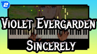 Violet Evergarden|Ru's Piano -OST- Sincerely_2