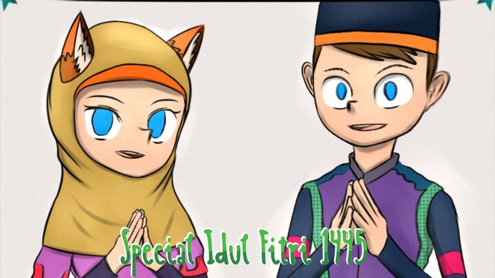 Speedpaint - Special Idul Fitri - Ibispaintx