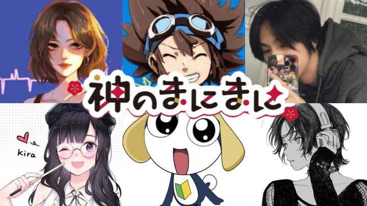 Lively singing “God’s Go With the Flow”~