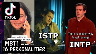 MBTI types as funny TIK TOKS | Highly stereotyped 16 personality types | MBTI memes (Part 40)