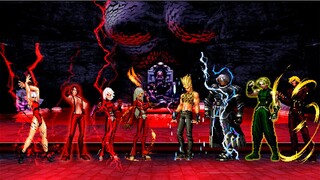 Kof Mugen Super Blood Ladies Team Vs Super Thunder Men´s Team