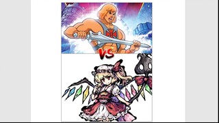 He-Man VS Flandre Scarlet (Master of the Universe VS Touhou Project)
