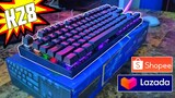 Budget Mechanical Gaming Keyboard | Gigaware K28 | Lazada Unboxing | Review (TAGALOG)
