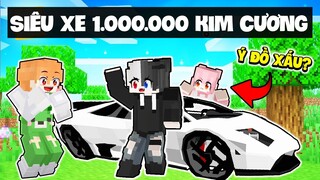 MINECRAFT nhưng CỰC NHIỀU TIỀN? Siro bị MẤT SIÊU XE 1 TRIỆU KIM CƯƠNG và Mimi TV là thủ phạm?