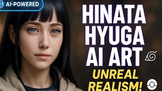 Hinata Hyuga AI-Generated Art – A Vision of Realism!