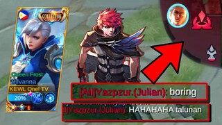 TOP GLOBAL SILVANNA GAMEPLAY | TRASHTALKER JULIAN | JUNGLER META | SILVANNA BEST BUILD