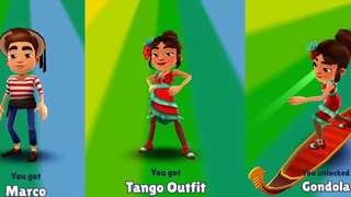Subway Surfers เดินทางไปยังตะวันออกเพื่อปลดล็อก Marco Sofia Tango Outfit & Gondola
