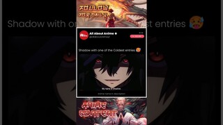 My name is Shadow 🥵| Eminence in Shadow | #anime #eminenceinshadow #kagenojitsuryokushaninaritakute