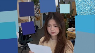 12 Art Students Paint 12 Shades of Blue