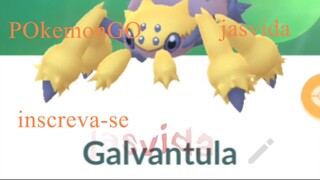 Joltik evolui Galvantula    PokemonGO