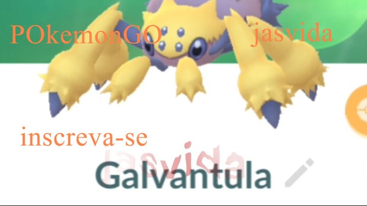 Joltik evolui Galvantula    PokemonGO