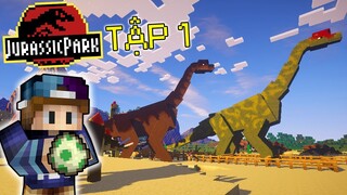 MINECRAFT SINH TỒN VÀ HỒI SINH KHỦNG LONG CỔ ĐẠI !!