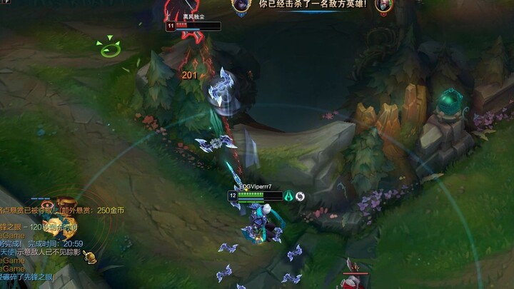 I'll snipe you right off the wall!