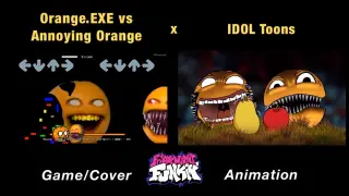 Orange.EXE vs Corrupted Annoying Orange “SLICED” | Come Learn With Pibby x FNF Animation x GAME