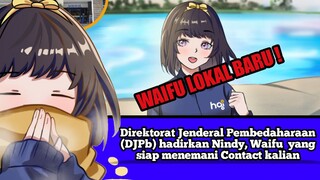 Direktorat Jenderal Pembedaharaan (DJPb) hadirkan Nindy, Waifu  yang siap menemani Contact kalian