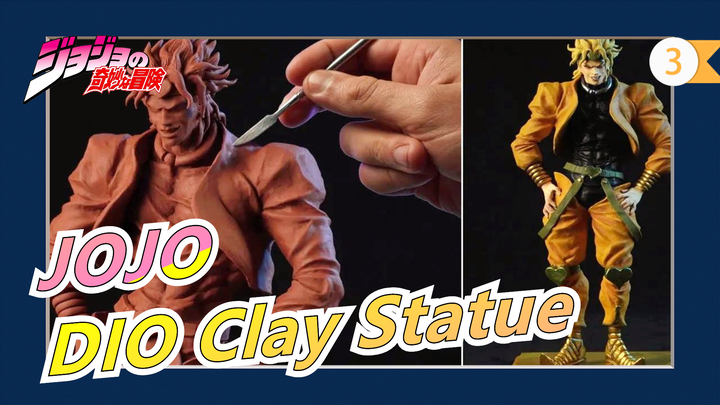 [JOJO] Make a DIO Clay Statue / Dr. Garuda_3