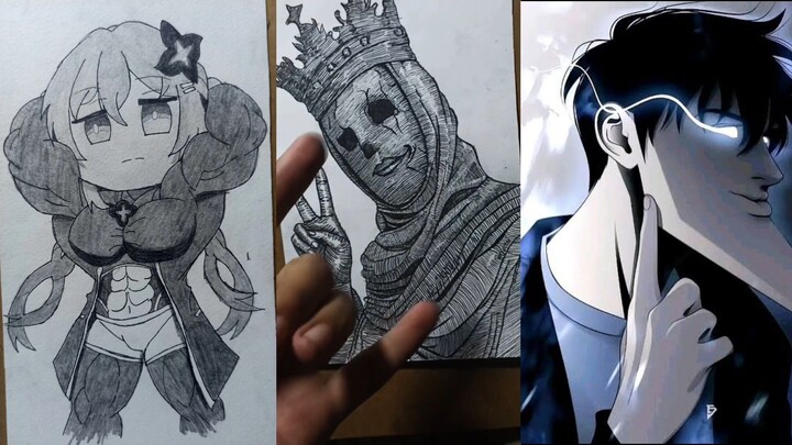 gambar mahkota ratu wajah retak dan sunji-wo