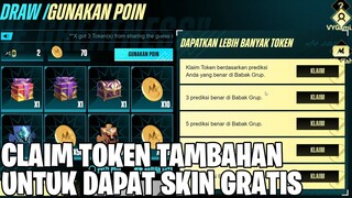CLAIM 15 TOKEN TAMBAHAN UNTUK DRAW SKIN GRATIS DI EVENT WEB M4 MOBILE LEGENDS