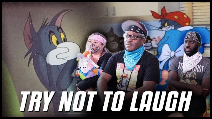 TRY NOT TO LAUGH || Tom And Jerry Edition || Reaction