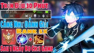 TOP Allain | Trận Đấu 30 Phút Căng Như Đánh Giải Rank 5x Sau 1 Ngày Top allain Không Chơi Game✓
