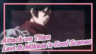 [Attack on Titan S3] Cool Scenes of Levi & Mikasa